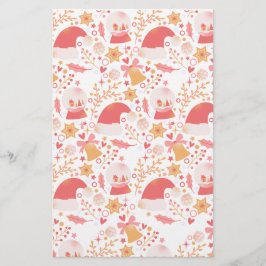 Monokromt Merry: God jul - Dockle Art Collection Brevpapper