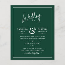 Monokromtext för BUDGET Emerald Grönt