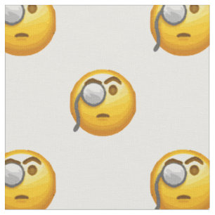 monokulärväv från emoji tyg