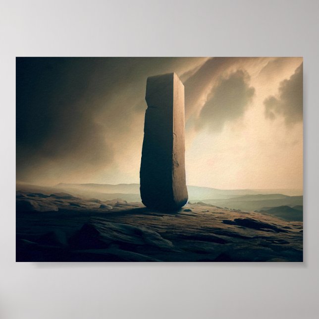 Monolit på Desert Planet Poster (Framsidan)