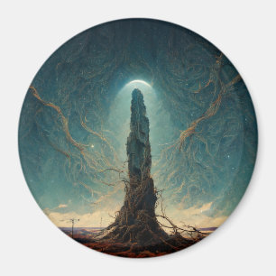 Monolith 2 Fantasy Sci-Fi Art Magnet