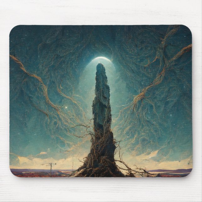 Monolith 2 Fantasy Sci-Fi Art Musmatta (Framsidan)