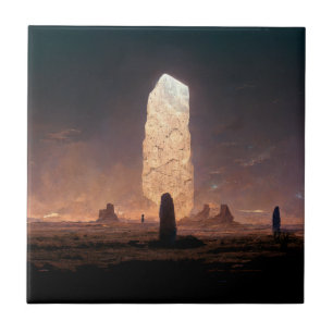 Monolith 4 Fantasy Sci-Fi Kakelplatta
