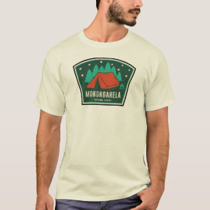Monongahela National Forest Väster Virginia Campin T Shirt