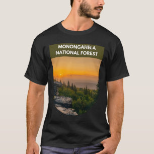 Monongahela Nationalskogen - Soluppgång - Väster V T Shirt