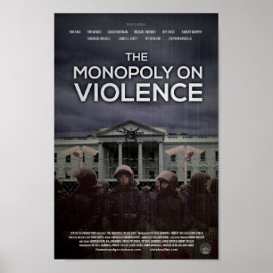 "Monopol på våld" poster