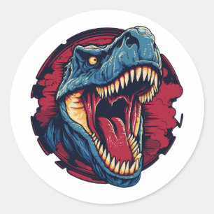 Monopoldekaler går runt klistermärke