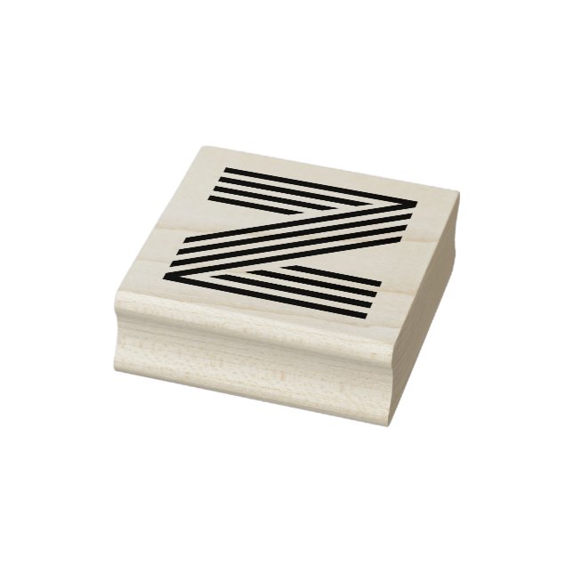 Monoton Brev Z Rubber Frimärke Stämpel (Stämpel)