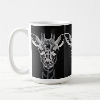 Monotone Giraffe mugg