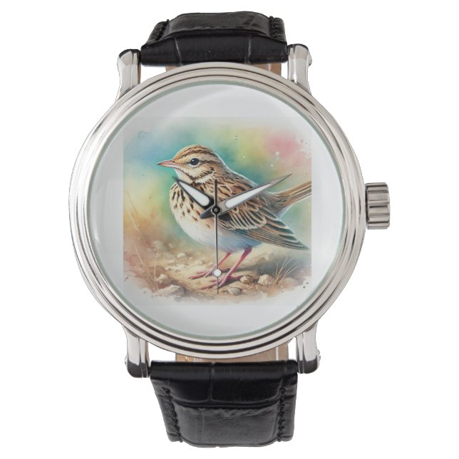 Monotonous Lark 110924AREF150 - Watercolor Armbandsur (Framsida)