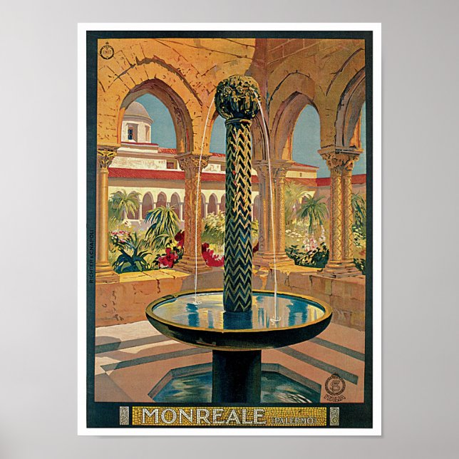 Monreal ~ Palermo Poster (Framsidan)