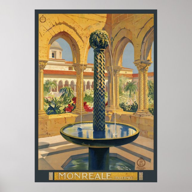 Monreale Palermo Poster (Framsidan)