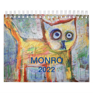 Monro Art Primitives Calendar Kalender