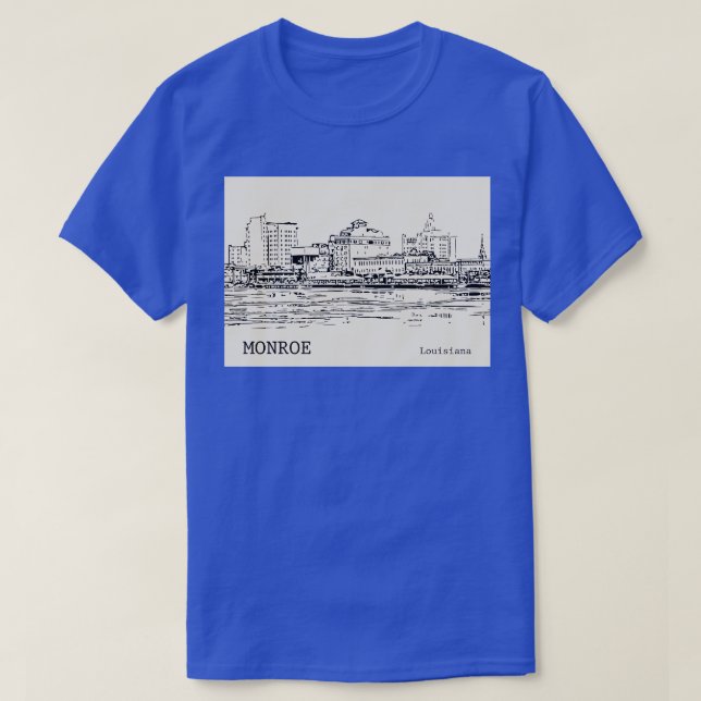 Monroe Louisiana TShirt - 1 T Shirt (Design framsida)