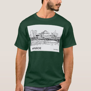 Monroe Louisiana TShirt T Shirt