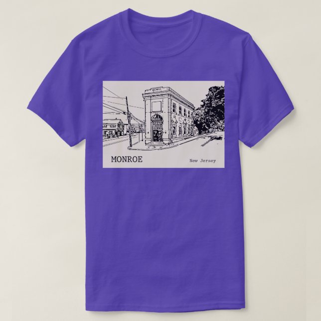 Monroe New jersey 1 T Shirt (Design framsida)