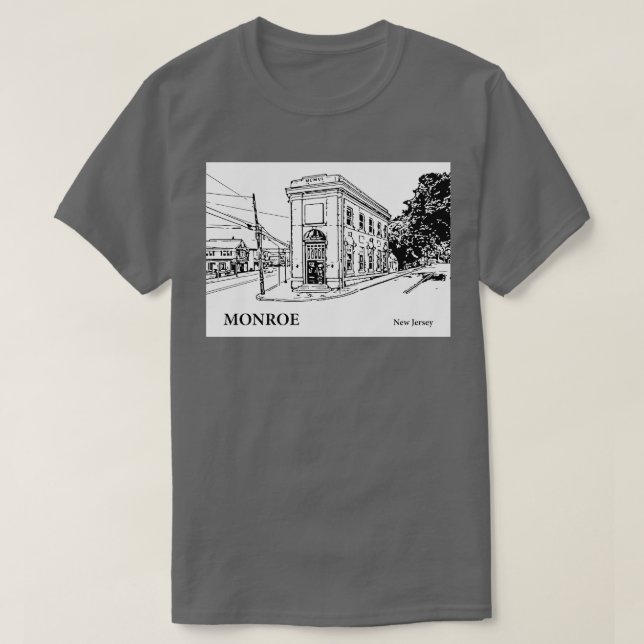 Monroe New jersey 2 T Shirt (Design framsida)