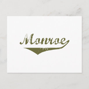 Monroe Revolution t shirts Vykort