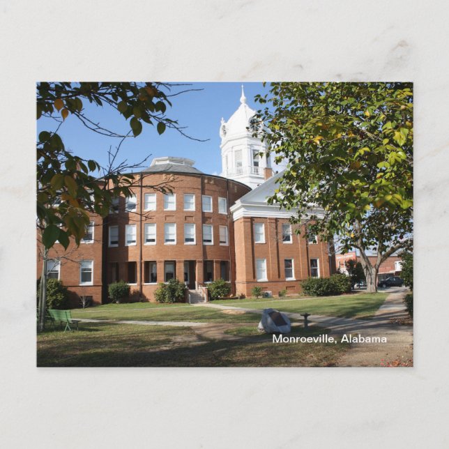 Monroeville, Alabama-postkort Vykort (Framsida)