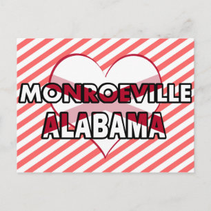 Monroeville, Alabama Vykort