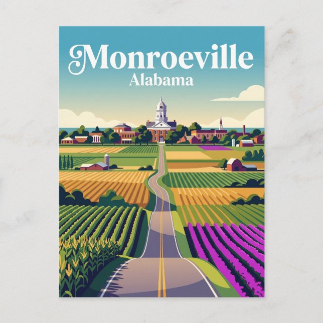 Monroeville USA Vykort (Framsida)