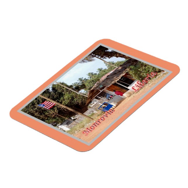 Monrovia - Liberia - Magnet (Vänstra Sidan)