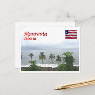 Monrovia - Liberia - Panorama - Vykort