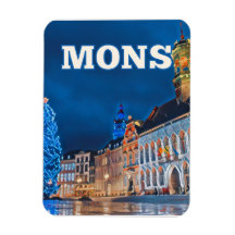 Mons Belgique Photo Vintage