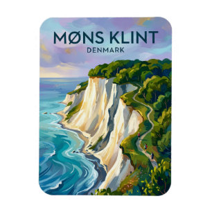 Møns Klint Danmark Magnet