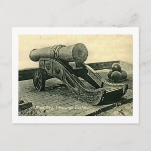 Mons Meg-kanonen, Edinburgh Castle, Skottland Vykort