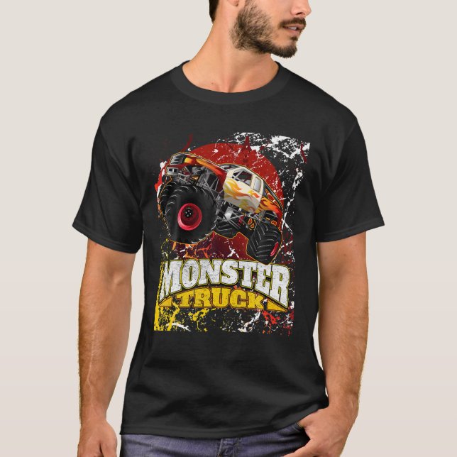Mons - Monster Lastbil T Shirt (Framsida)