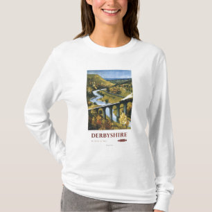 Monsal dal, tåg och Viaductbrittstång Tröja