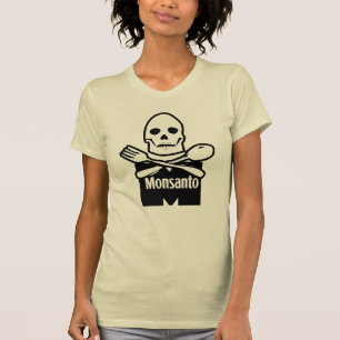 Monsanto betyder dödT-tröja T-shirt