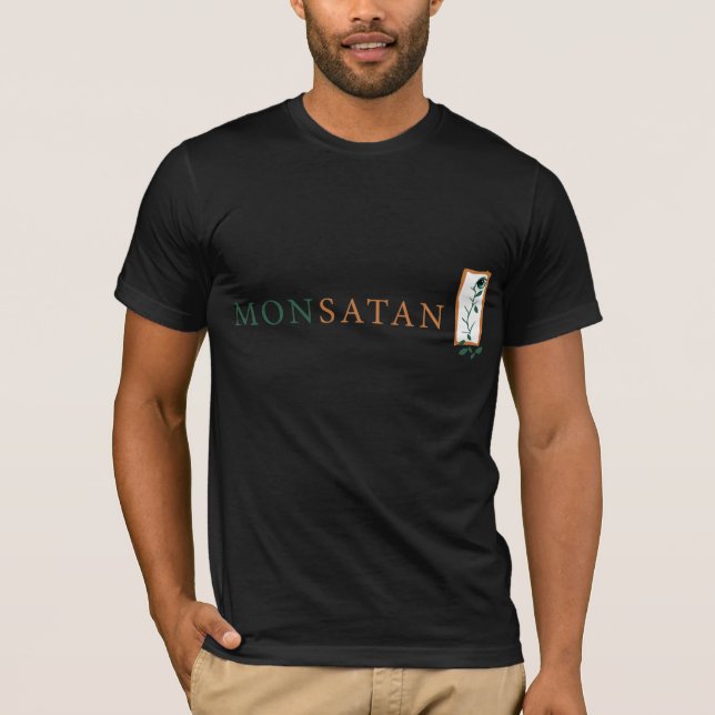 Monsatan Tee Shirt (Framsida)