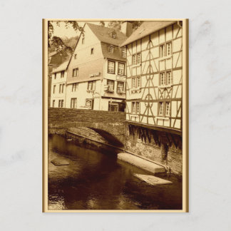 Monschau, Tyskland Vykort