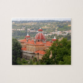 Monserrate Palace, nära Sintra, Portugal Pussel