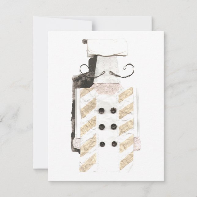 Monsieur Chef-inbjudan Inbjudningar (Framsida)