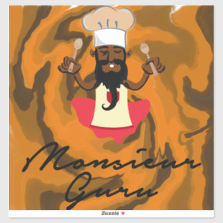 Monsieur Guru Klistermärken