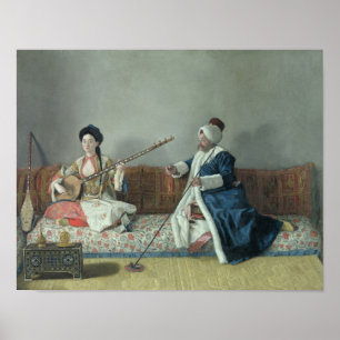 Monsieur Levett och Mademoiselle Helene Poster