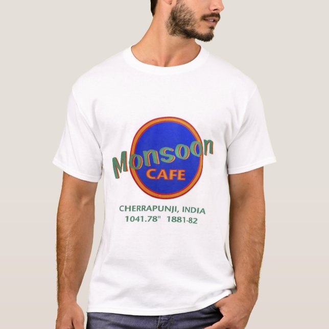 MonSnart Cafe T Shirt (Framsida)