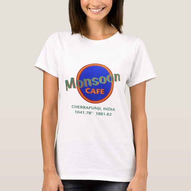 MonSnart Cafe T Shirt (Framsida)