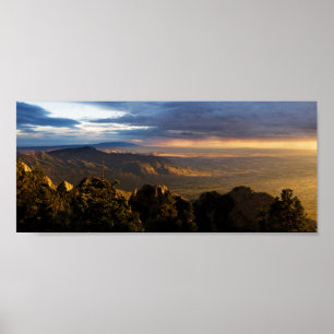 MonSnart över Albuquerque Poster