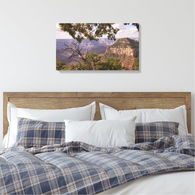 Monsolessäsong i norra delen av Grand Canyon Canvastryck (Insitu (sovrum))