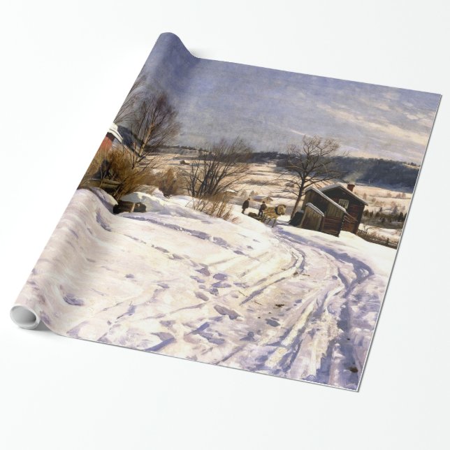 Monsted - Winter Ligcape in Lillehammer Presentpapper (Utrullad)