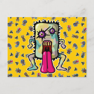 monster6 vykort