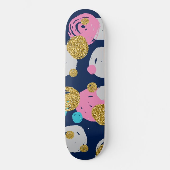 Mönster 11 mini skateboard bräda 18,5 cm (Framsida)
