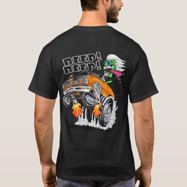 Monster 1969 440 att sända ut en tonsignal! Att T-shirt (Baksida)