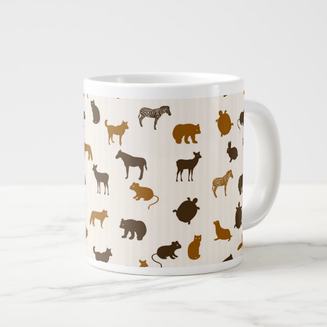 mönster 1 jumbo mugg (Framsida höger)