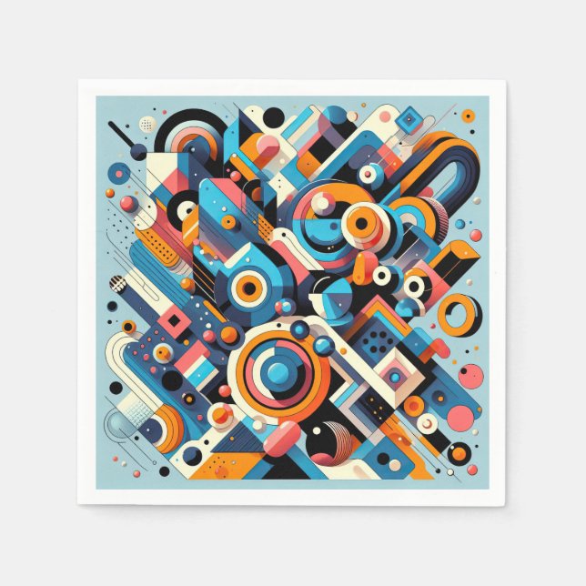 MÖNSTER 1 PAPPERSSERVETT (Framsidan)