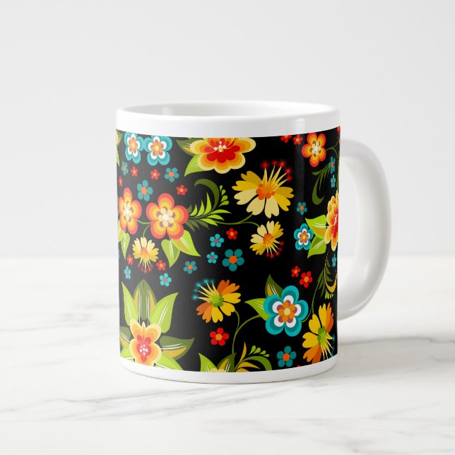 Mönster 1A1 Jumbo Mugg (Framsida höger)